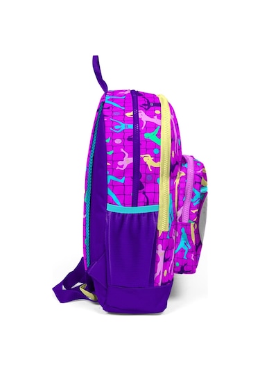 Coral High Kids Pembe Mor Voleybol Desenli Okul Sırt Çantası 23761