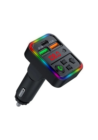 P18 Çift Usb Çakmak Bluetooth Araba Mp3 Müzik Çalar Eller Serbest Arama Araç Ses Cihazı