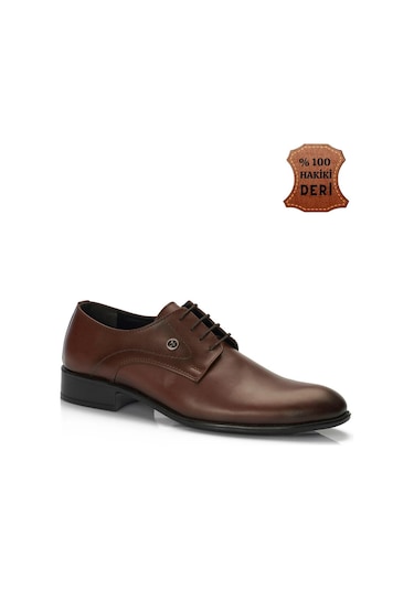 Muggo H043 Hakiki Deri Klasik Erkek Ayakkabı 001
