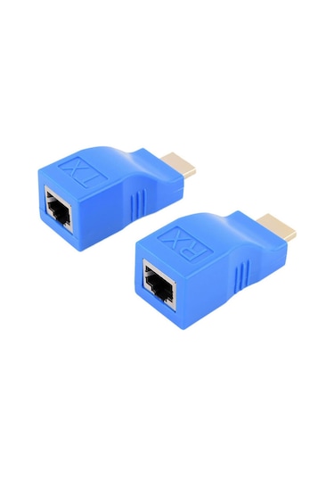 30m Hdmi Extender 4k-2k Hdmı Uzatma Aparatı 3d 1080p - Cat5e Cat6 Hdmı Uzatıcı - 30mt 1080p Görüntü