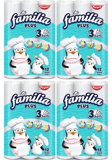 Familia Kağıt Havlu Plus 48 Li Pk (3 Katlı) (4Pk*12)