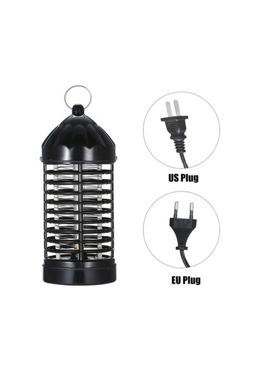 Pazly Elektronik Sivrisinek Öldürücü Uv Lamba Ev İçi Kullanım İçin Siyah