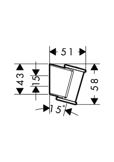 Hansgrohe Unıversal Dus Askısı Porter Klasık Krom 28324000 Diğer