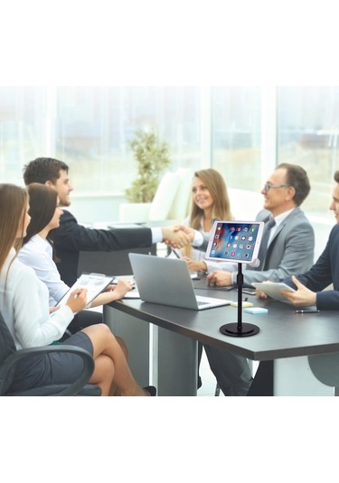 Butu Tablet İçin 360 Döner Alüminyum Alaşımlı Masaüstü Tutucu Standı