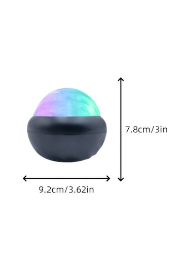 Honeybeeshop Siyah Aurora Borealis Yildizli Gokyuzu Projeksiyon 1 Bilgisayar Uzaktan Kumandali Led Gece Lambasi 7 Aydinlatma Etkisi