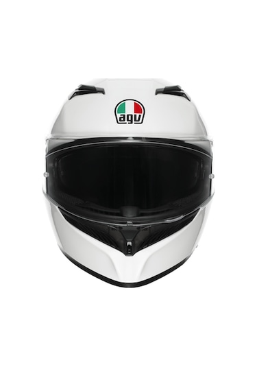 Agv K3 Mplk Configuration Mono White Kapalı Kask Beyaz