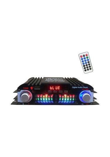 Symbee 4 Kanallı Bluetooth 5.0 Fm Radyolu Ev Sinema Sistemi Usb/sd Kart/aux Girişli Lcd Ekranlı Güç Amplifikatörü