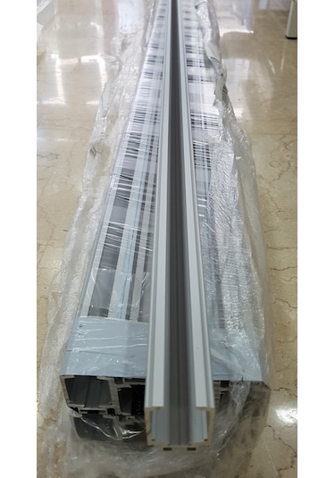 Sürgülü Oda Kapı Mekanizma Çift Frenli Yavaşlatıcılı Sürgü Sistem 3 Metre Ray 2 Tkm Mekanizma