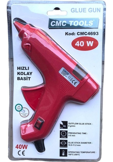 Cmc Tools 40w Kalın Silikon İçin Profesyonel Seri Silikon Tabancası
