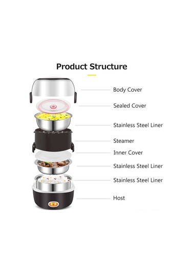 Moveevo Stoksel Çelik Isıtmalı Termos Lunch Kutusu - 2 Kişilik Pişirme Isıtma Fonksiyonu - 220v Avrupa Şarjı - Ofis Çalışanları İçin Isı Tutucu Yemek Kutusu Açık Kahverengi Moveevo Stoksel Çelik Isıtmalı Termos Lunch Kutusu - 2 Kişilik Pişirme Isıtma Fonksiyonu - 220v Avrupa Şarjı - Ofis Çalışanları İçin Isı Tutucu Yemek Kutusu Açık Kahverengi