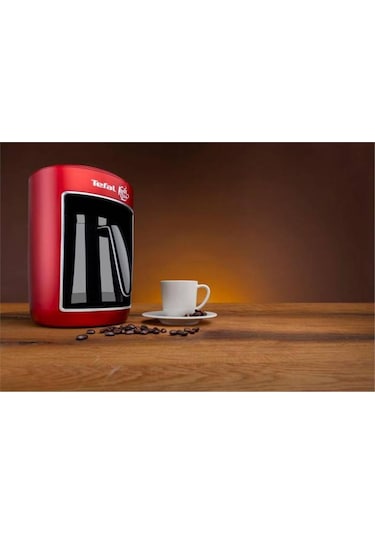 Tefal Köpüklüm Türk Kahve Makinesi Kırmızı