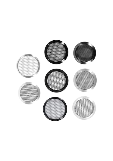 Araba Tweeter Hoparlör Izgara Kapağı, 3.5 İnç, Ses Geliştirme İçin Siyah