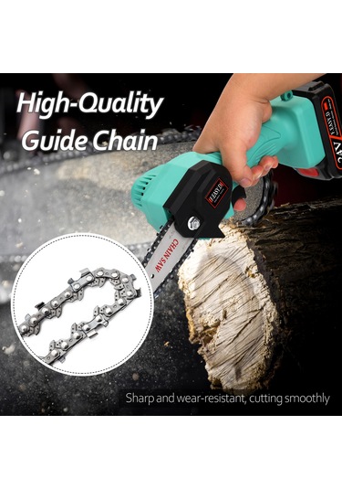 Konesam 65 Mn Çelik Mini 4 İnç Elektrik Zincir Testere Değişim Zinciri - Uyumlu Modeller: E14228, E14227, E14226, E14162, E14157