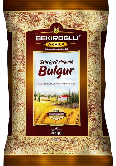 Bekiroğlu Arvila Şehriyeli Pilavlık Bulgur 5 KG