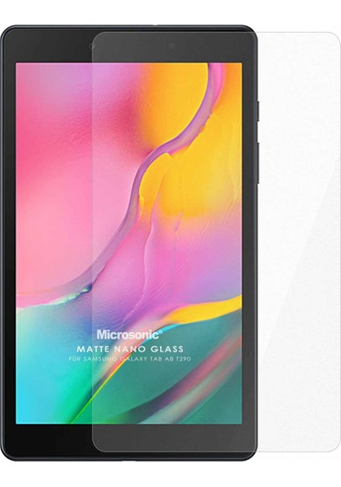 Microsonic Samsung Uyumlu Galaxy Tab A 8" 2019 T290 Matte Nano Glass Cam Ekran Koruyucu