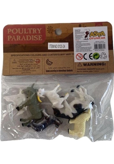 Pvc Vahşi Hayvan Seti -asy