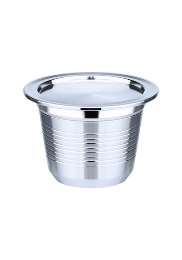 Xiyyadms Paslanmaz Çelik Yeniden Doldurulabilir Espresso Kapsülü - Nespresso Uyumlu, Bpa İçermez, Kahve Tazeliğini Korur