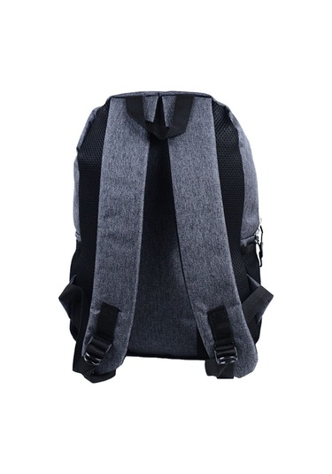 Mercitech Unisex -2025 Sırt Çantası Gri Siyah