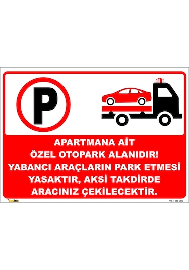 APARTMANA AİT ÖZEL OTOPARK ALANI
