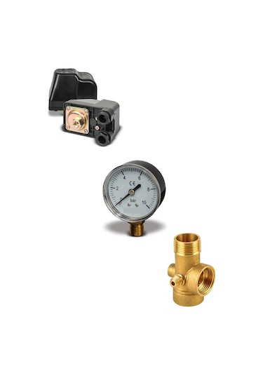 Bakır Sargı 24 Litre Küre Tanklı 0,50 Hp Qb-60 Otomatik Hidrofor 2 Kat 2 Daire Pompa Seti