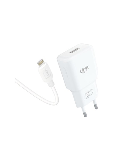 LinkTech T442e Strong Eco Şarj Aleti ve Lightning Kablo Set 2.1A