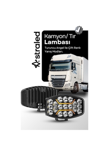 240w 12-24 Volt Kare Spot Far Oto Çalışma Lambası Atv Traktör Offroad