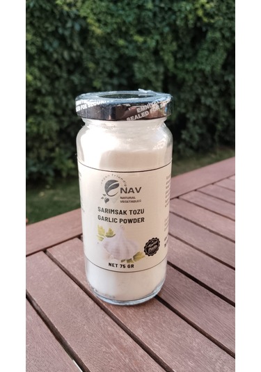 Nav Sarımsak Tozu Cam Şişe 75 G
