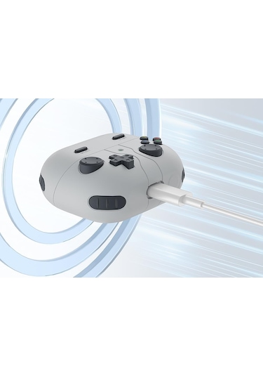 Samsung Galaxy Buds 3 / Galaxy Buds 3 Pro Uyumlu Silikon Kılıf Anahtarlıklı Kılıf Gri