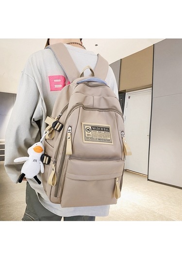 Şık Ve Sonuç Öğrenci Okul Çantası-haki