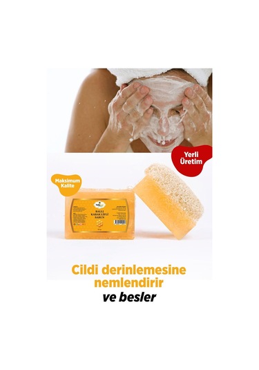 Tubalife Ballı Kabak Lifli Doğal Sabun 100 G