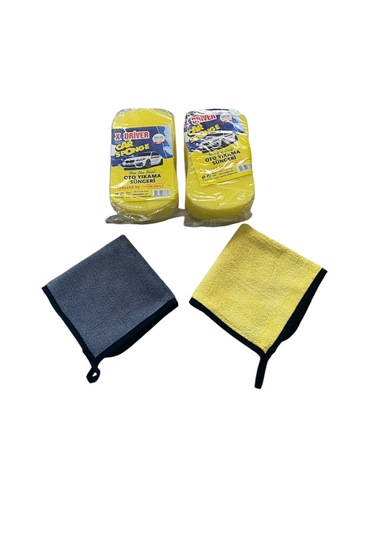 Oto Temizlik Bezi Adet Sünger 2 Adet