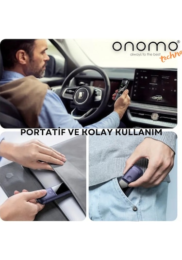 Onomo Techno Profesyonel Alkolmetre Lacivert Alkol Ölçüm Cihazı