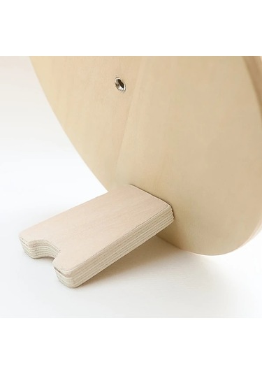 Willowhaven Ahşap Eğitici Çocuk Saati Zaman Yönetimi Öğrenme Oyuncağı