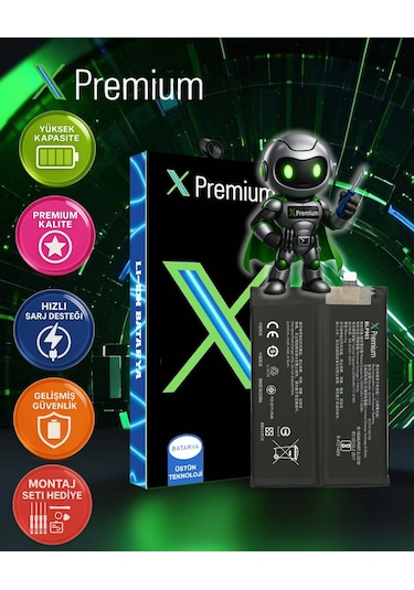 Xpremium Omix X600 Batarya 5000 Mah Süper Yüksek Kapasiteli Güçlendirilmiş Pil