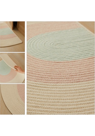 Ocean Home Textile Çocuk Odası Yıkanabilir Pamuklu Paspas 71  x  50 CM