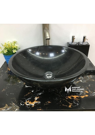 Toros Siyah Çanak Lavabo