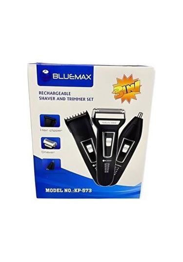 Bluemax Kp-573 Saç ve Sakal Kesme Makinesi Seti