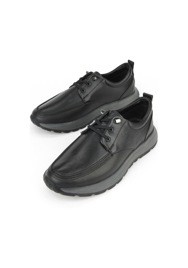 Ziya, Erkek Hakiki Deri Konfor Ayakkabı 15310z809 Siyah 15310z809 000 Siyah