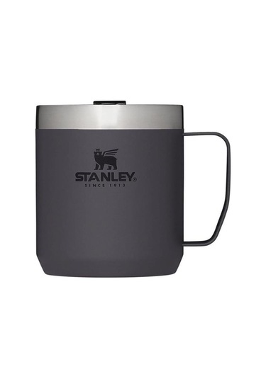 Stanley Klasik Paslanmaz Çelik Termos Bardak 0,35 Lt Füme - Tek Renk