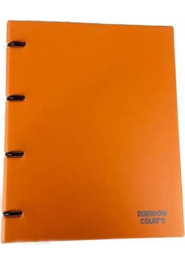 Önder Raınbow Colors 4 Halkalı Pvc Turuncu  122-18