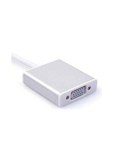 Usb 3.1 Type C To Vga Adaptör Çevirici Dönüştürücü Macbook