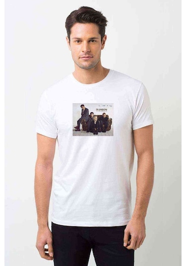 The Cranberries Baskılı Beyaz Erkek Tshirt