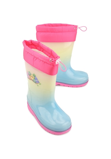 Gezer Kışlık Kız Çocuk Su Geçirmez İçi Sıcak Astarlı Şeffaf Yağmur Çizme Gc2kfm.00675.00.fja.f18 Fuşya