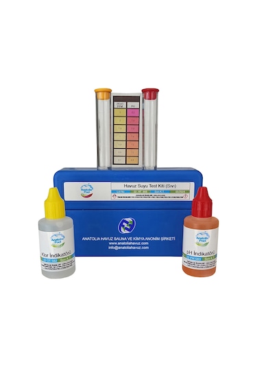 Anatolia Pool Havuz Suyu Test Kiti Sıvılı