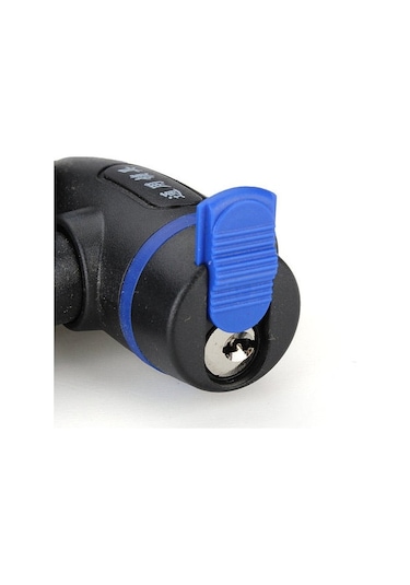 Zhongli Tonyon Ty-533 Anahtarlı Halat Kilit 12x1200 MM Siyah