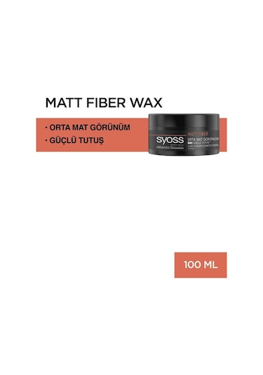 Syoss Wax Matt Fiber 100 ML