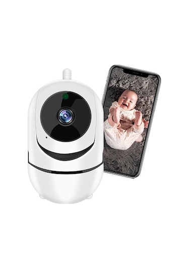 1080p 2mp Ip Güvenlik Kamerası - Akıllı H.264+ Kodlama, Wıfı+kablolu Bağlantı, 128gb Tf Kart Desteği, 6 Ir Led Işık