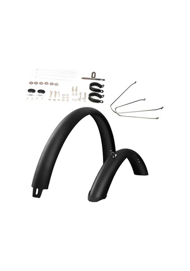 Suntek Dağ Bisikleti Çamurlukları 29-inç-gümüş-diş-teli Gümüş