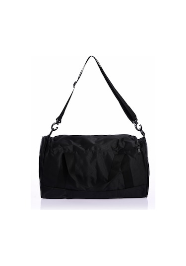 Strong Ayakkabı Bölmeli Spor Ve Antrenman Çantası , Fitness Çantası , Seyahat Çantası Yn01 Siyah Siyah