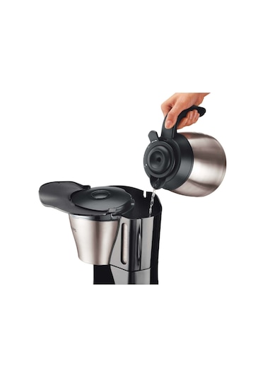Philips HD7546/20 Cafe Gaia Filtre Kahve Makinesi Inox - Siyah